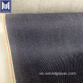 Fabricación de material de jeans de mezclilla vintage de algodón de 12 oz de algodón